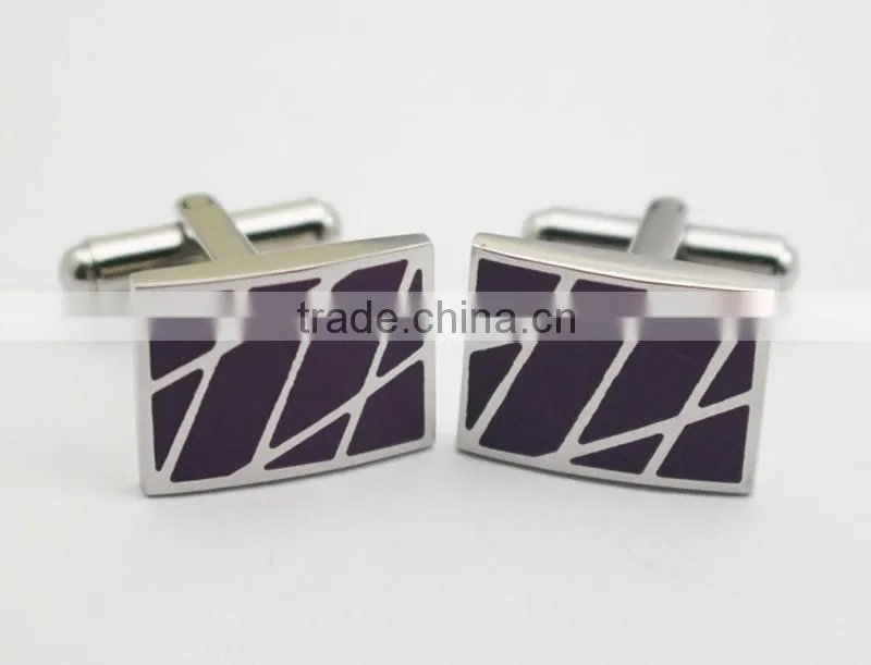 Fahion Mens Jewellry Stainless Steel Custom Cufflink With Logo