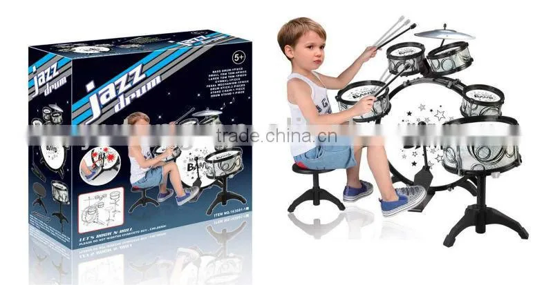 Toy musical instrument Young Drummer Girl Kids Samll jazz toy drum