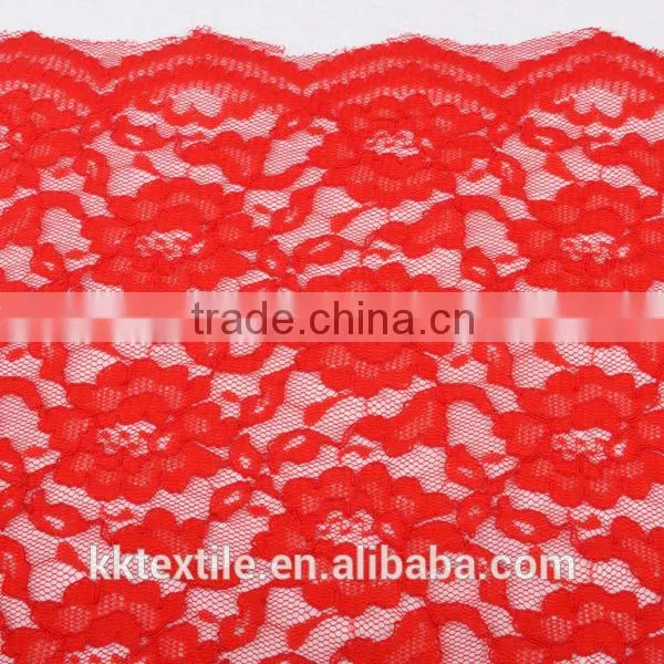 New arrival China supplier guipure lace fabric with 100% nylon mesh fabric