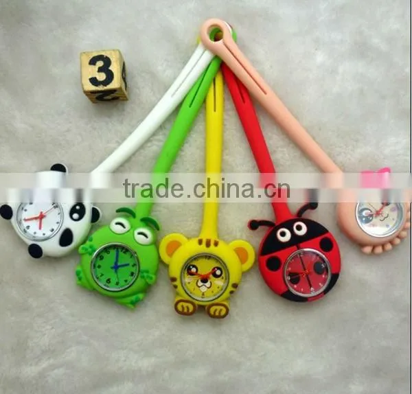 cute cartoon design silicone pocket nurse watch patent