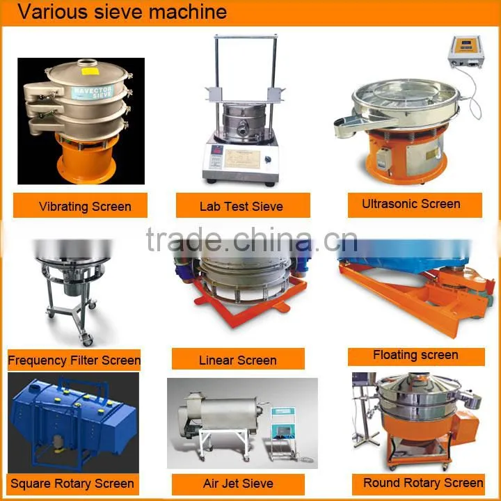 600mm vibrating sieve machine