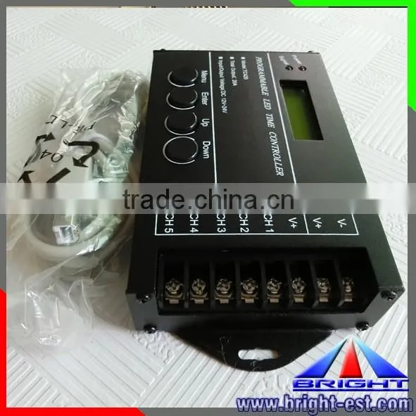 Dimmable Programmable time led light controller tc420