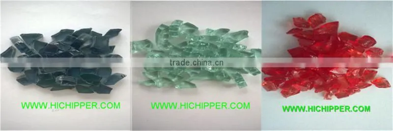 Hi Chipper rose pink fire glass