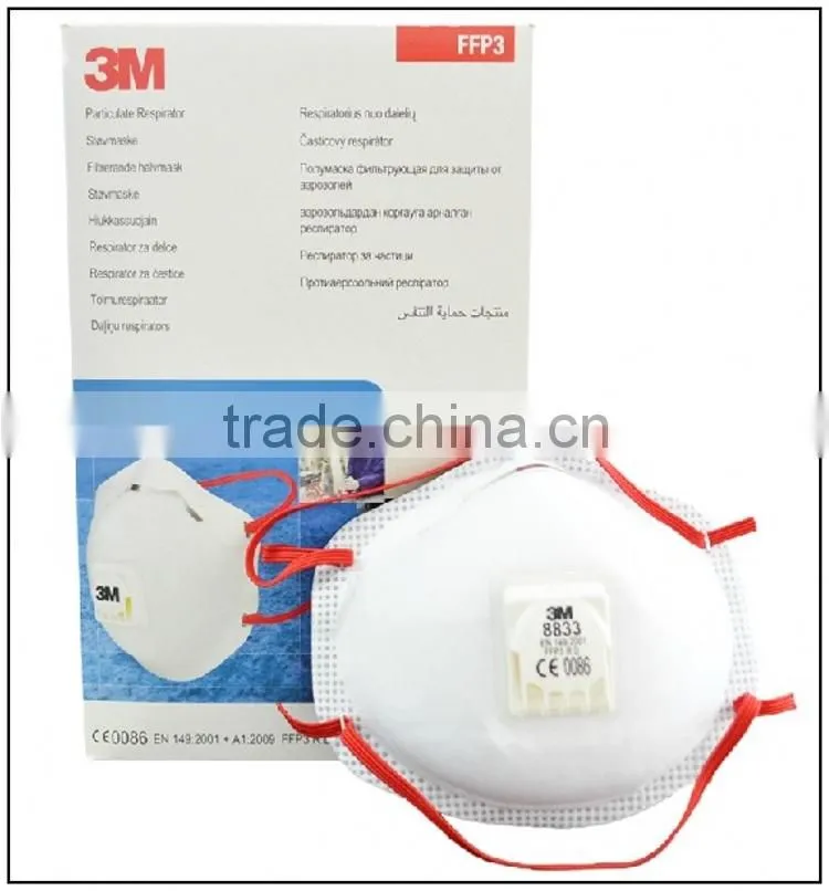 3M 8833 FFP3 face mask, protective mask with value