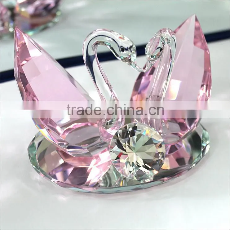 Crystal Swan As Wedding Crystal Gifts Souvenirs Favors