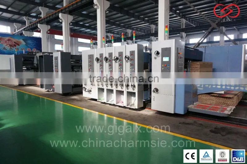 GIGA LX FGA Automatic Carton Folder Gluer Packaging Machines Online With Box Cardboard Machine
