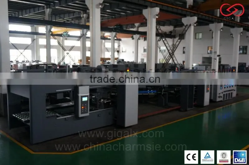 GIGA LX FGA Automatic Carton Folder Gluer Packaging Machines Online With Box Cardboard Machine