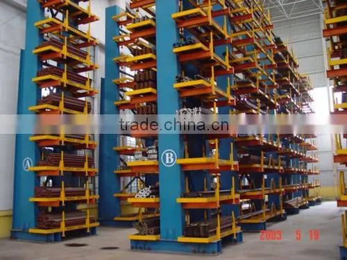 pipe storage rack / side cantilever rack / indoor firewood storage racks