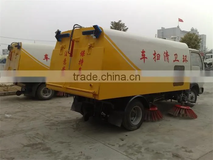 factory sale good price 5cbm China road sweeper truck