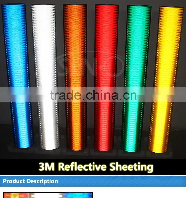 Guarantee 10 Years Original 3M Super High Intensity Diamond Grade car reflection sticker