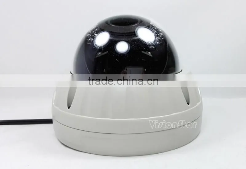 Weatherproof vandalproof dome type 1080p full hd ip camera cctv system