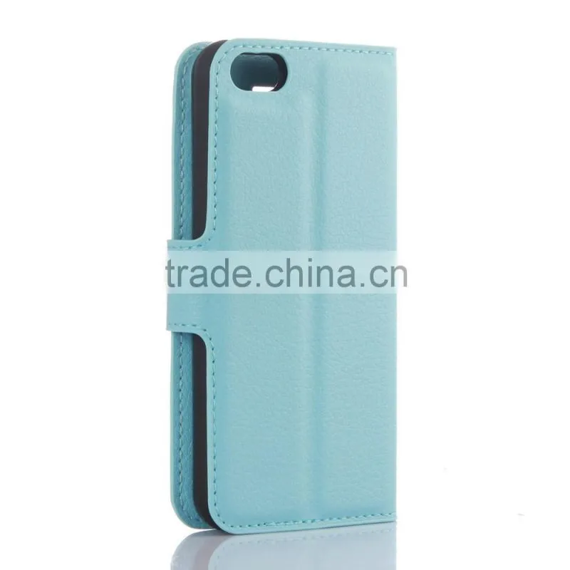 Mobile Phone Leather Case Flip Cover Wallet Leather Case For Iphone SE