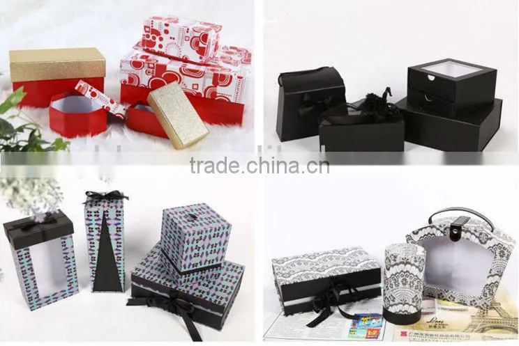 Lovely custom paper cartoon box with window from Shantou