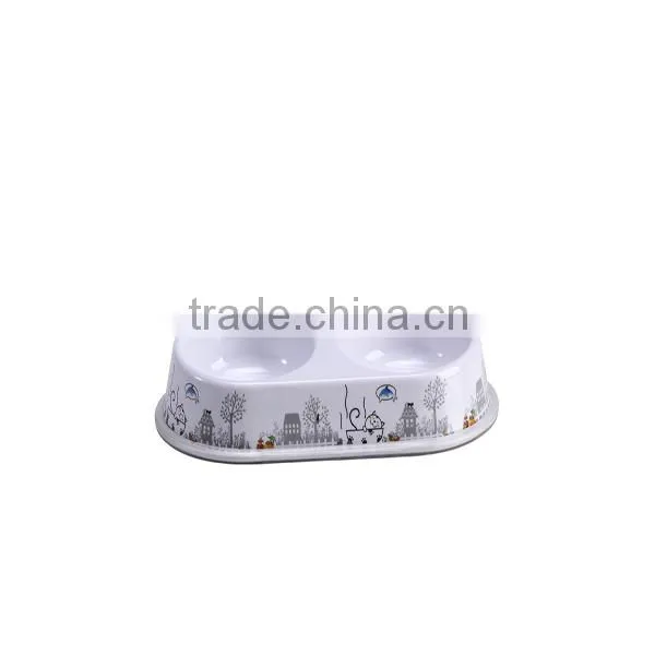 2015 Hot sale cute deasign cheap rubber ring supreme dog bowl