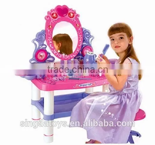 HOT Sale!Girls' baby Dresser Table toy,Makeup dresser .Baby Set Toys