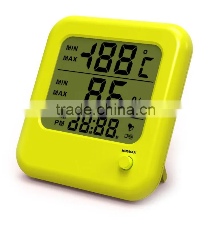 Simple Acrylic Large LCD Thermo Hygrometer XY-PD009