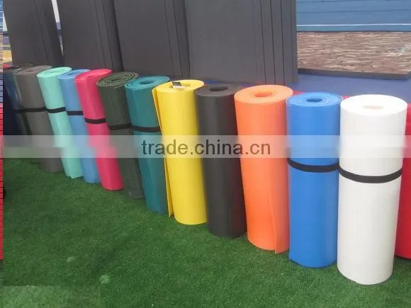Environmental protection XPE aluminum film moisture mat outdoor picnic travel thick super light yoga mat