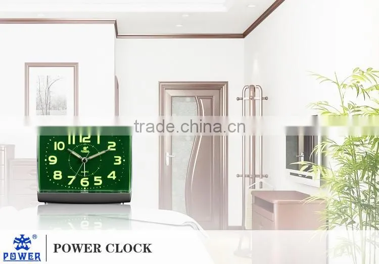 New Arrivals Clocks High Quality Plastic Modern Table Clocks And Digital Table Clocks With Quartz Sweep Movement And Bibi Bell