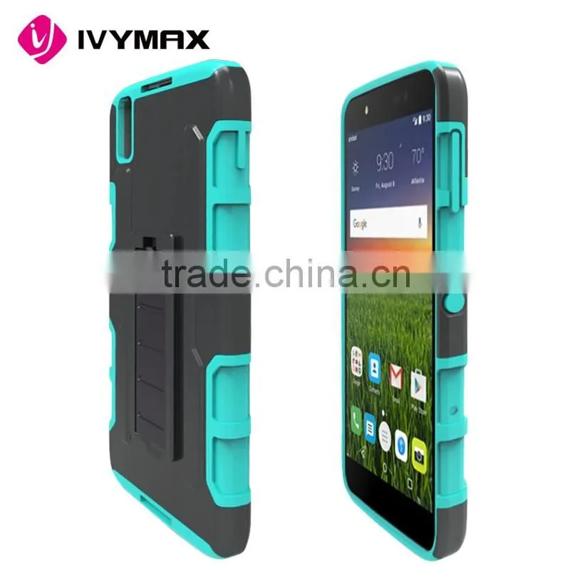 Bulk cell phone case hybrid holster clip case for Alcatel OT6055K/6055I/Idol 4