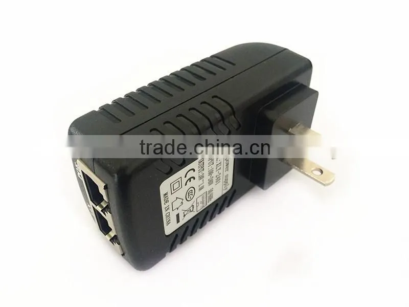 100-240V AC POE power adapter 24V 1A IP Phone/Camera Power Supply