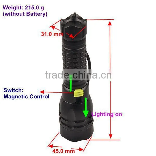 Diving Flashlight XPE 1000 lumen LED Diving Flashlight For Scuba Diving Equipment