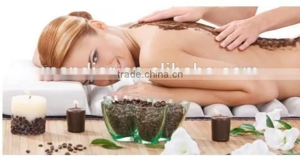 Private label natural organic coconut coffee body scrub OEM
