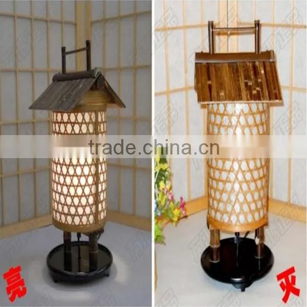 Chinese antique bamboo craft lamp lamps / lamp and room / bedroom bedside lamp Chinese style WDLT4-19