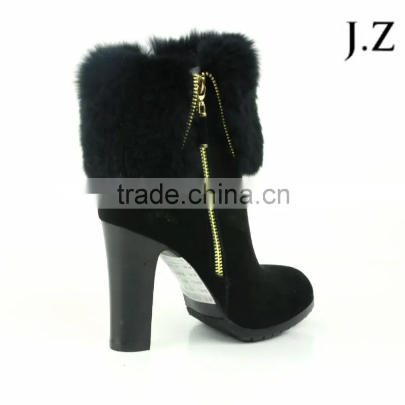Edden OB47 small size 32 smart shoes fur winter boots 2016 winter collection