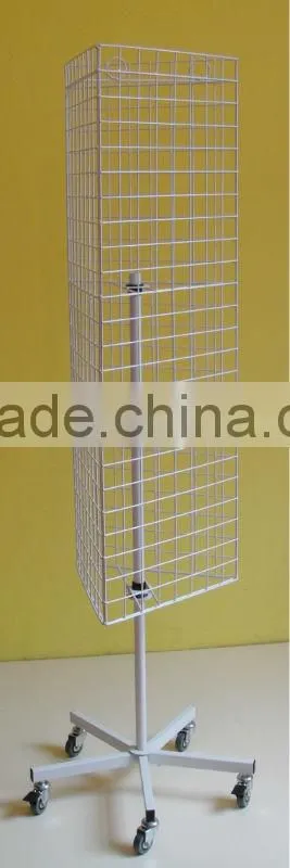 four sided spinning wire rack