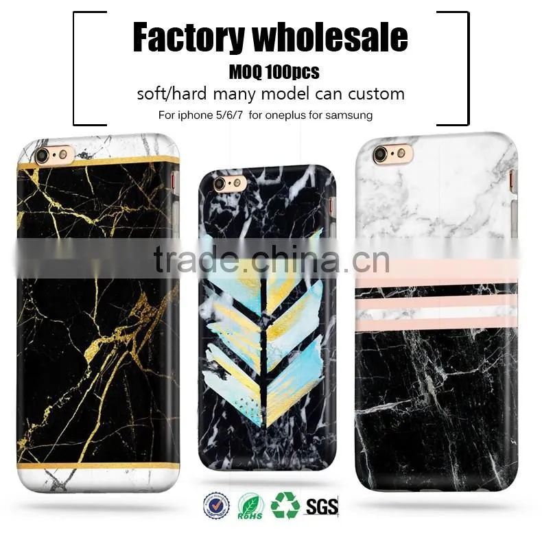 fundas para celurares marble and custom flip mobile phone case for iphone 6s 5 case for samsung s7 cover