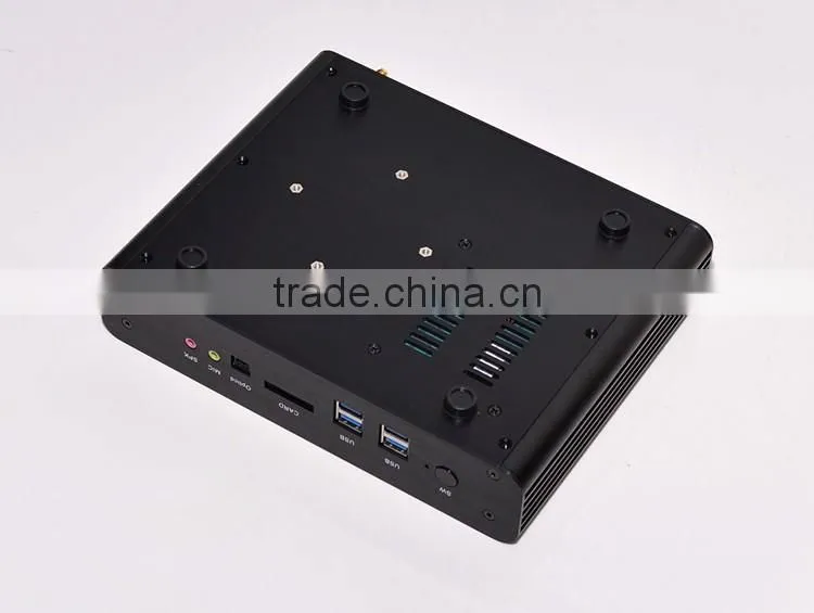 High Quality New Design 2 SSD+ 1*2.5 Inch HDD N3510 Fanless Mini Pc
