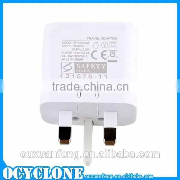 2014 original product British Standard charger for Samsung galaxy note 3