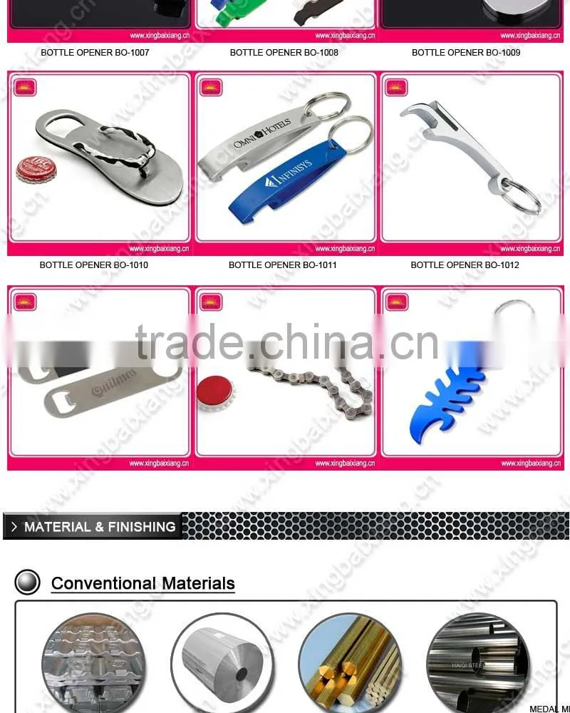 Promotional stainless steel dog tag bottle opener
