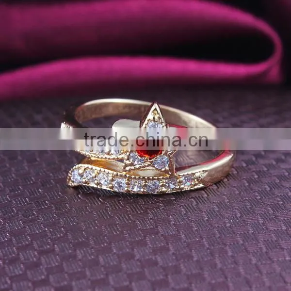 2015 factory new fashion 925 silver china cz rings