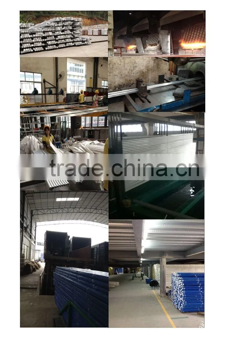 High Quality Aluminium Hanging Clothes Tube Profile By Guangdong Foshan City
