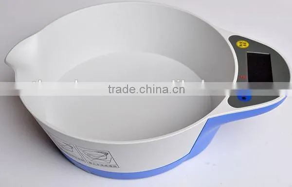 5 kg/1g LCD Digital kitchen tray scales for household