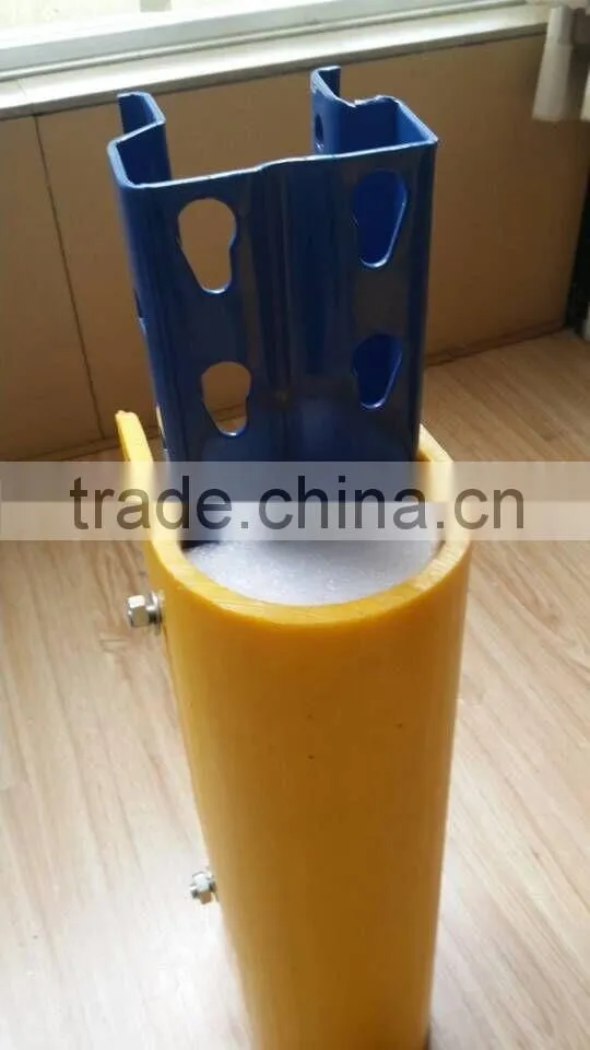upright plastic protectors selective pallet racking, Plastic Column Protector, China great brand