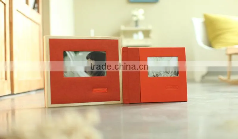 baby high quality beautiful leather album covers China professional manufacture