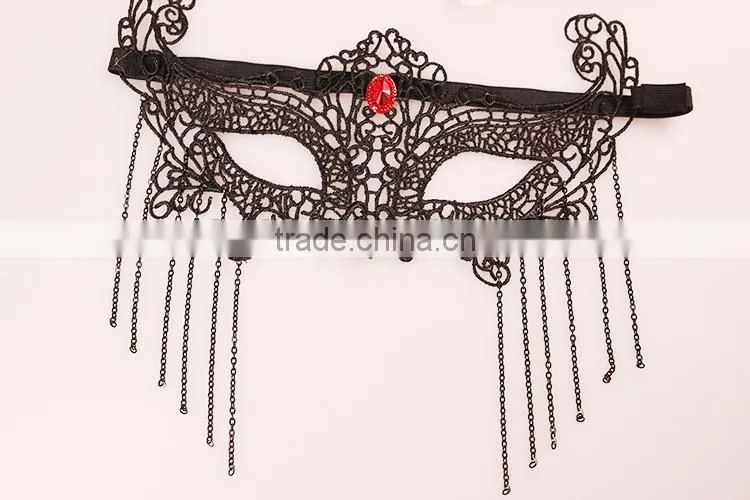 beads gothic sex eye mask, sexy lace eye mask