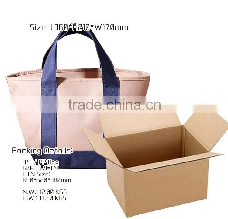 new design Customized lunch bag Cotton Tote Bag Shopping Bag