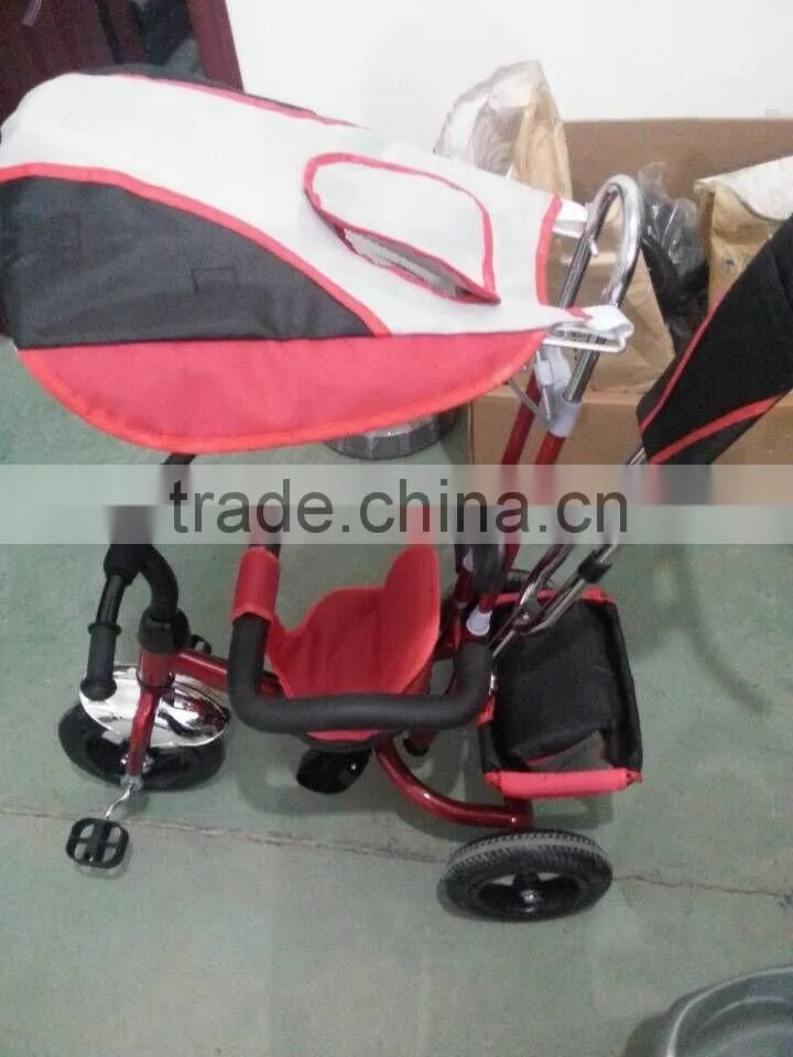 toy luxury kids tricycle/baby stroller/children running bike