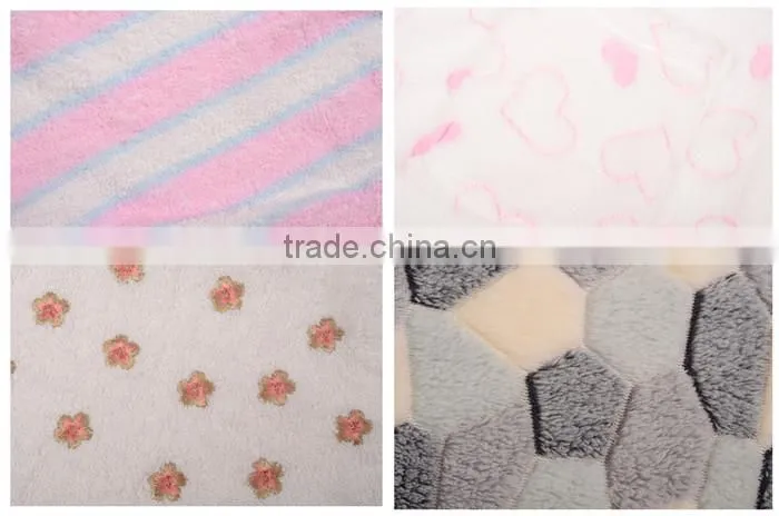 OEM New design coral flannel bathrobe for women