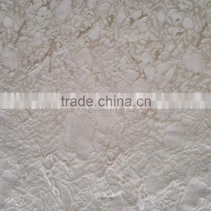 Wholesale high quality fabric factory nylon spandex visible jacquard fabric for sexy garment