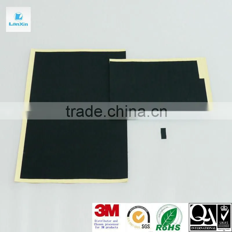 Adhesive acetate cloth sticker