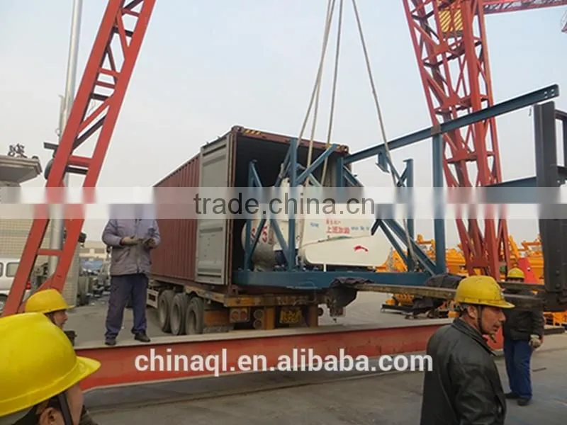 Mini 25m3/h Mobile Ready Concrete Mixed Batching/Mixing for Sale