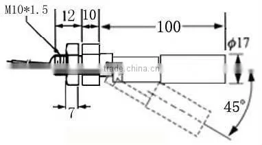 SUS316L water level float switch