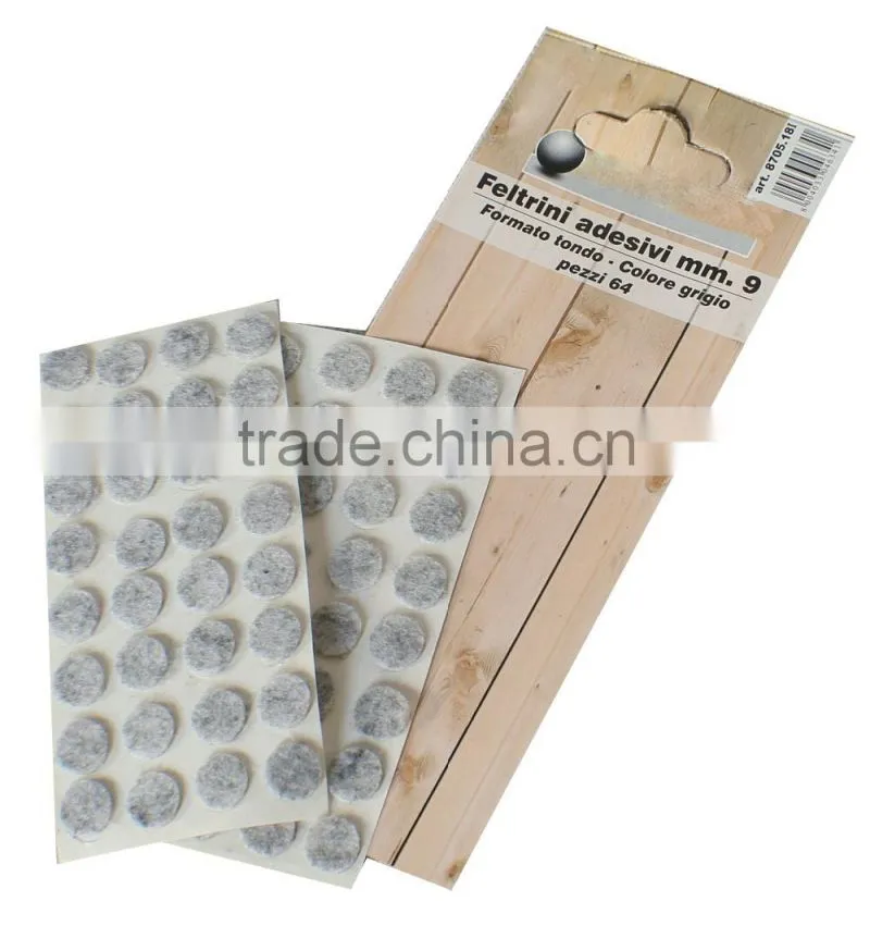 ISO9001 factory reduce noise and vibration polyester felt rug pad
