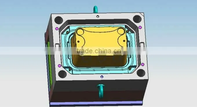 making plastic container mould