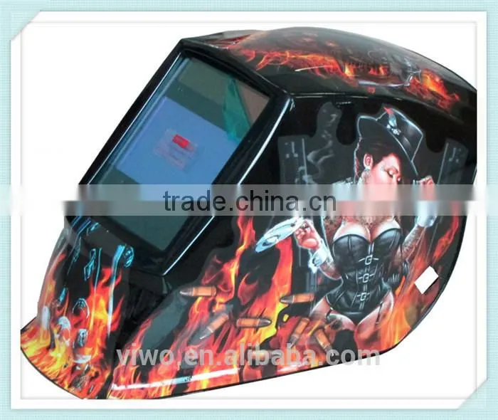 sex lady and flame picture welding helmet helmet for sale