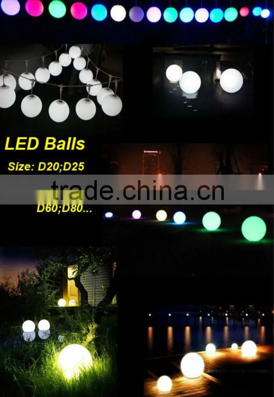 Wireless remote control portable led decoration light for wedding